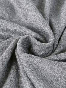 Slaydiva Pattern Printed Short-Sleeved T-Shirt STREET STYLE New York City EMPIRE STATE LIBERTY BROOKLYN Graphic Tees Women Tops - Grey - View 4