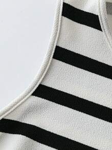 Flirla 3 件大码休闲背心、衬衫和裤子套装