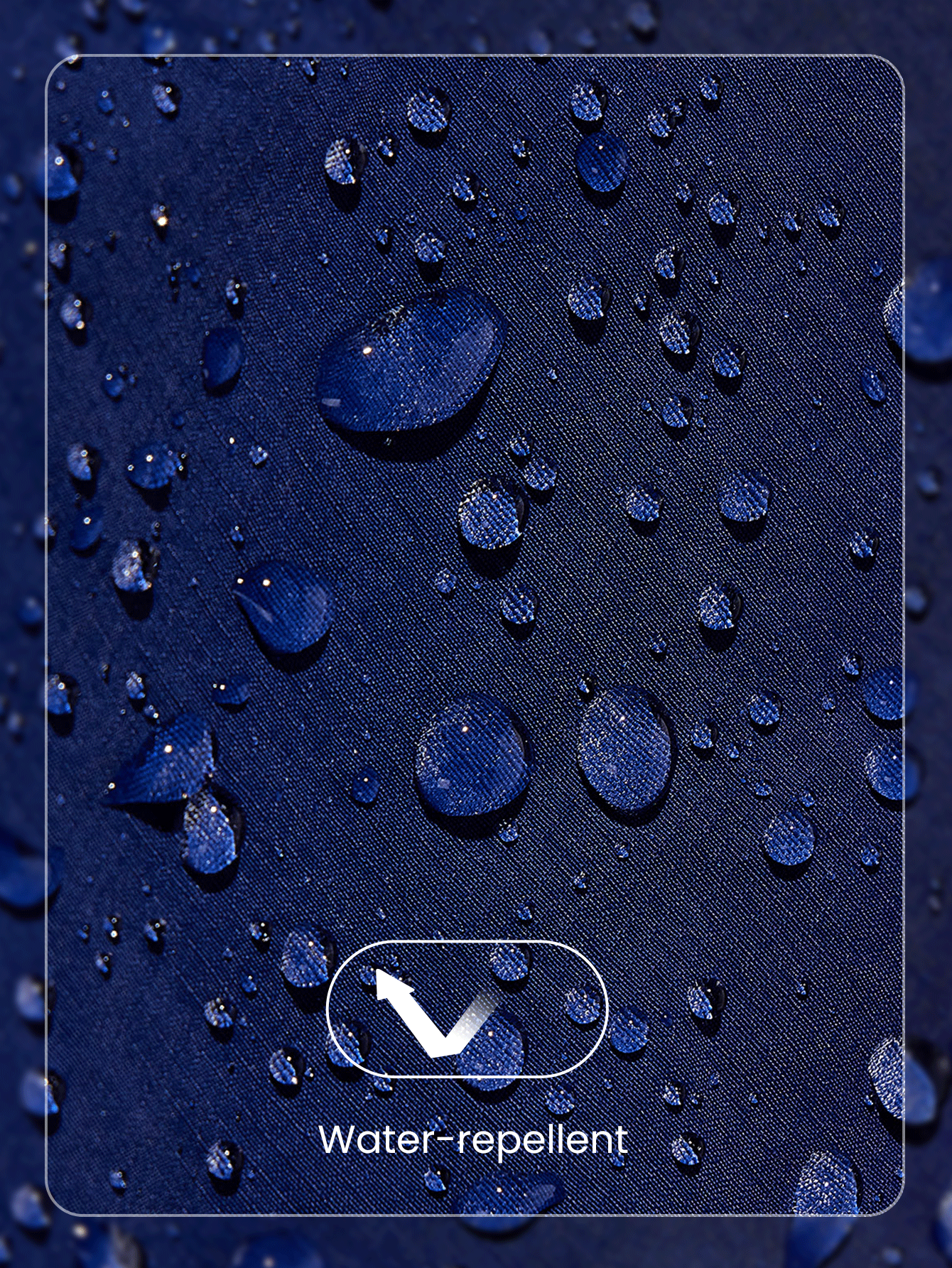 GLOWMODE X Nature Dream Bali 9L Packable Storage Embroidery Tote Bag With 3 Pockets Daily Casual Vacation Holiday Wear - Blue - View 6