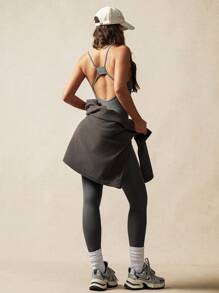 VARSITIE Tight And Beautiful Back Yoga Women Sports Jumpsuit