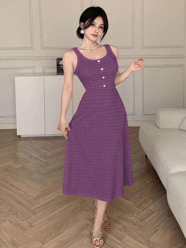 strapless open back dress Generous Rufous Double-Breasted Peaked Lapel Plaid Prom Suit