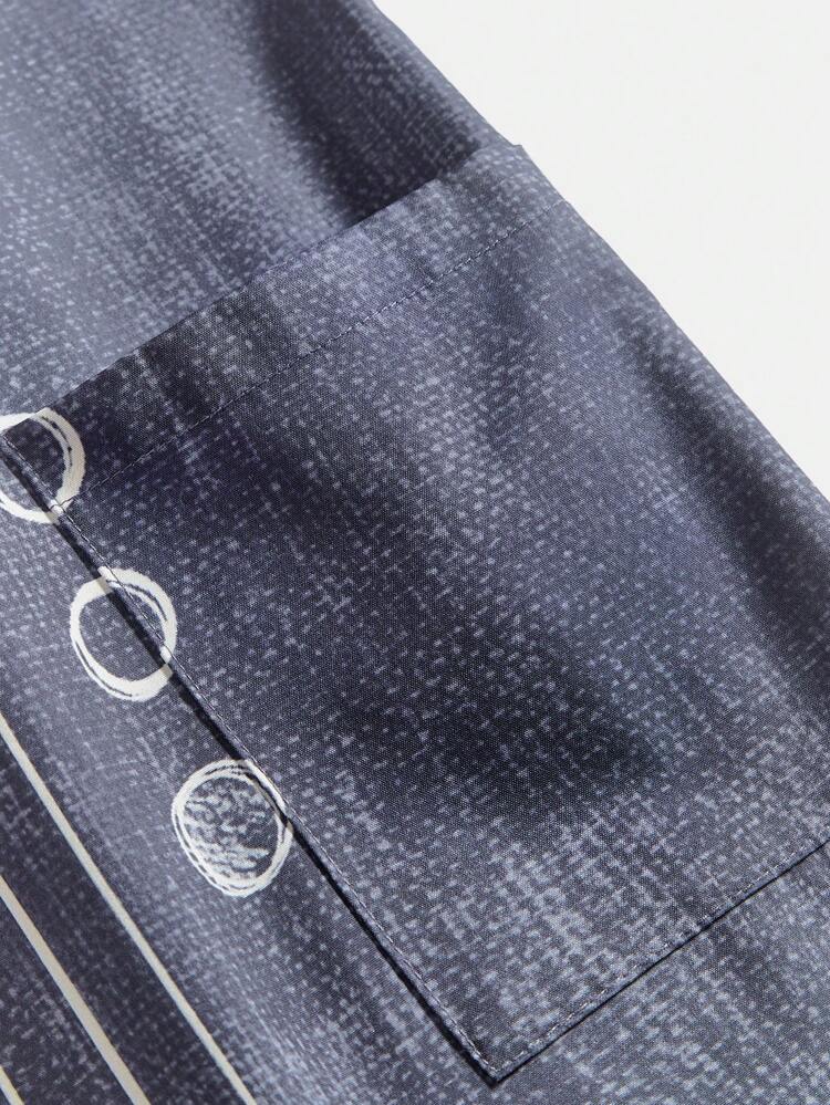 Große Größen Rundhals Kurzarm Lässig Bluse, stylisch für Sommer, Urlaub, Boho Frauen