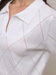 BizChic Ropa de mujer casual y cómoda de punto, suéter para dama con cuello vuelto y manga corta, primavera/verano