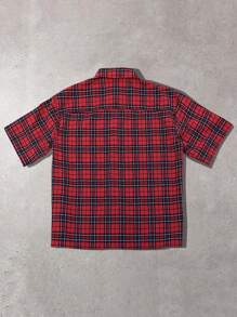 Manfinity EMRG Men's Casual Simple And Stylish Shirt For Daily Wear - Red - View 6