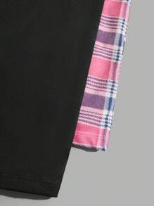 RueChic Men Cottonline 2pcs Pack Plaid Printed Regular Loungewear Shorts - Multicolor - View 4