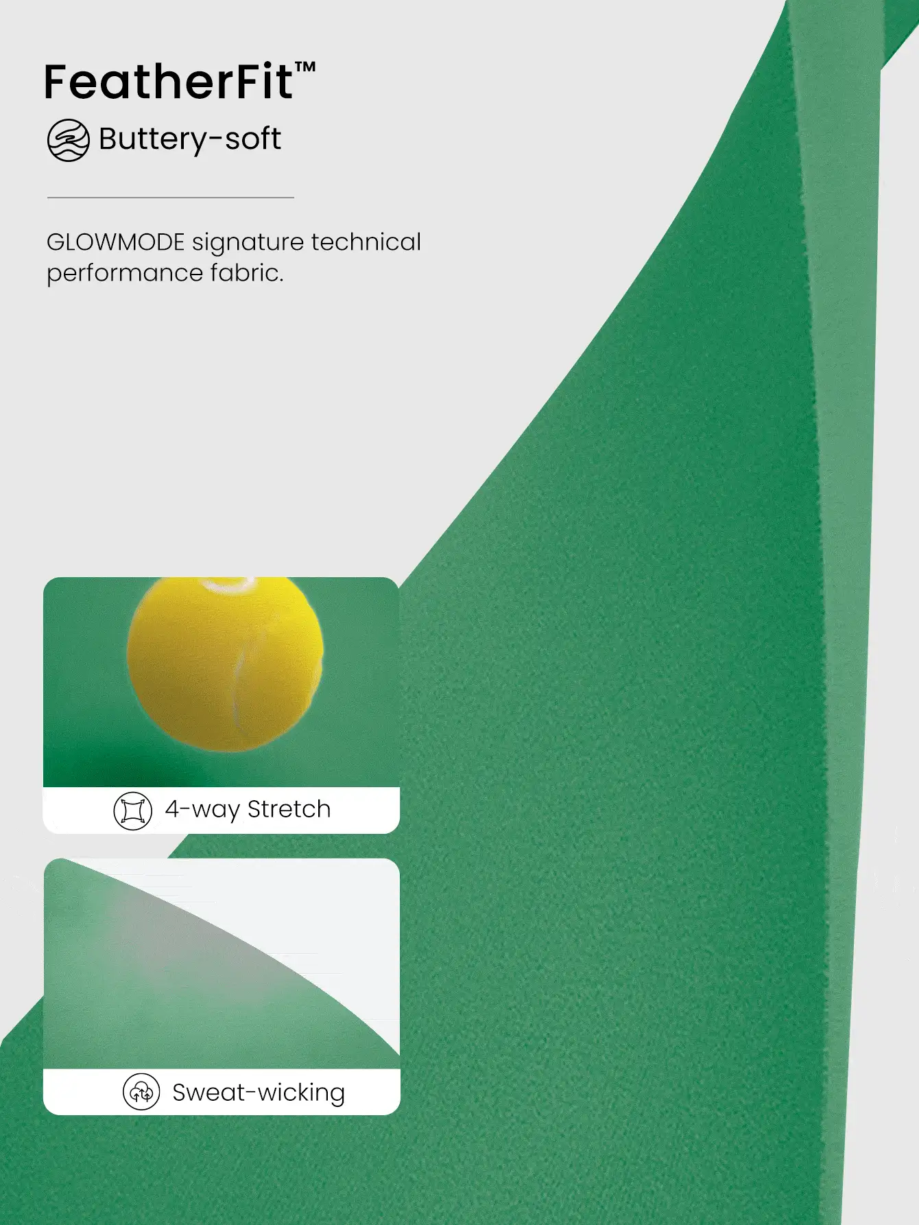 GLOWMODE X Nature Dream Bali FeatherFit™ 花朵镂空无袖松紧带短款上衣 低冲击瑜伽馆普拉提日常休闲装 可拆卸罩杯