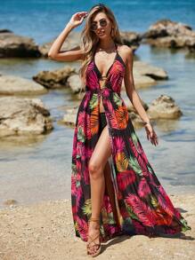 SHEIN Swim Minimalist Summer Kimono Cover Up