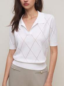 BizChic Ropa de mujer casual y cómoda de punto, suéter para dama con cuello vuelto y manga corta, primavera/verano