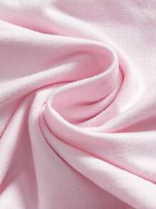 ROMWE Grunge Punk Y2K 豹纹全图案女式短款褶皱抹胸 - 粉色 - 查看 3