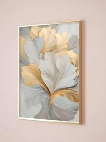 SHEIN Basic living 1pc Unframed Abstract Wall Art Decor, Flowing Canvas Print Wall Painting, Organic Poster, Elegant Art Prints, Textured Paintings, Soft Tones Decorative Artwork, Home Decor, Room Aesthetic, Posters, Ideal Gift, For Living Room, Bedroom, Bathroom, Cafe, Frameless - Multicolor - View 10