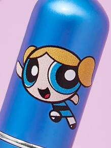 THE POWERPUFF GIRLS X SHEIN 1 chai xịt họa tiết bong bóng hoạt hình 5ml/0.2oz, có thể đổ đầy chất lỏng ở đáy, có thể dùng để đựng nước hoa, nước chăm sóc da và các sản phẩm dạng lỏng khác, thân máy nhỏ gọn dễ mang theo - Màu xanh lam - Xem 5