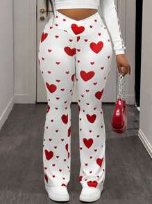 Slaydiva 女士圆点喇叭裤，简约时尚，适合夏季 - 彩色 - 查看 6