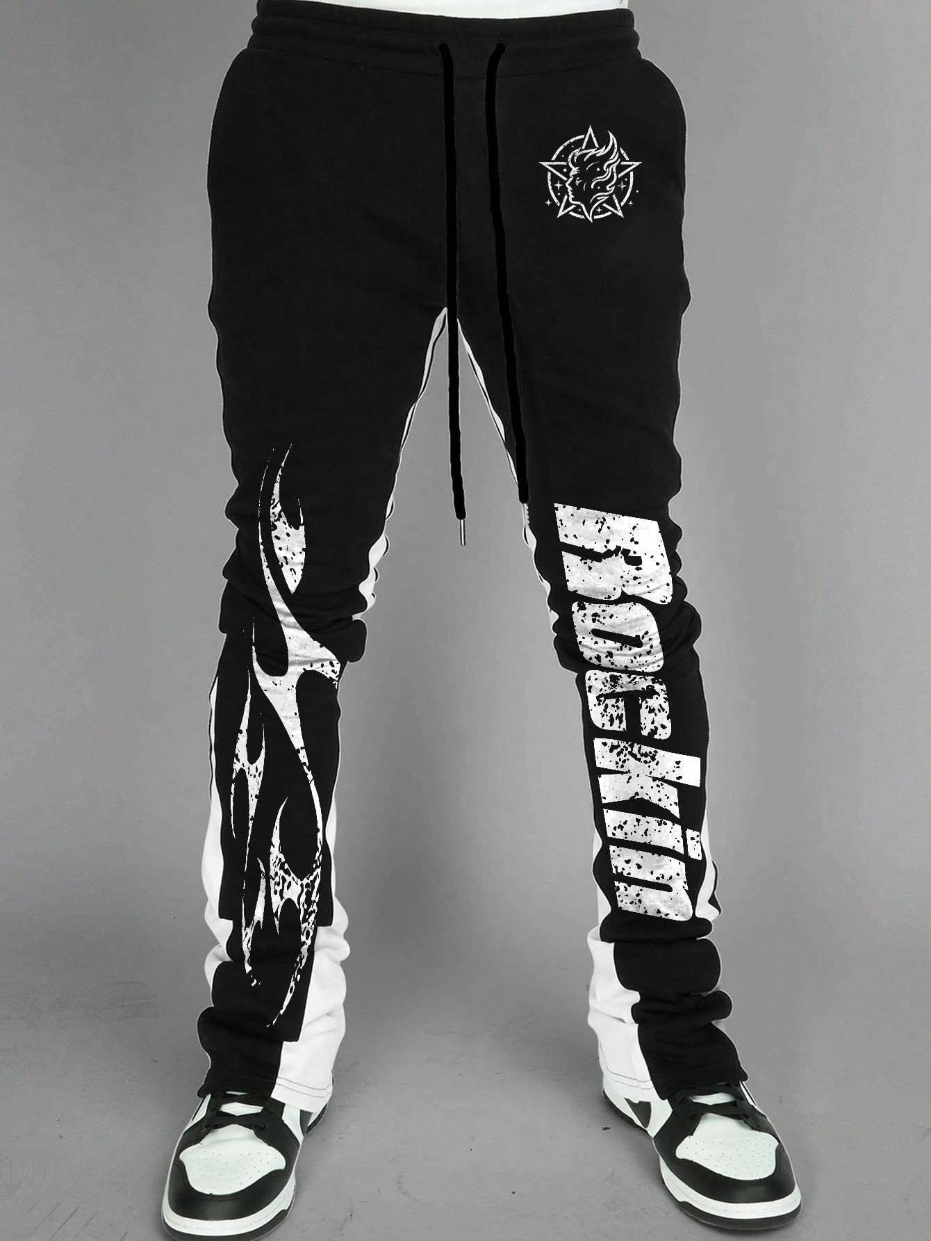 Manfinity Dauomo Men's Casual Minimalist Sweatpants, Daily Wear