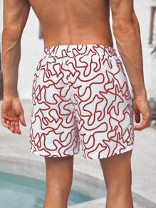 Manfinity KASUA 男士休闲简约沙滩短裤，适合夏季