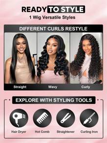 Long Straight Highlight All Ready Wig Pre Bleached Pre Plucked Pre-Cut Lace Melting Lace 5x5 Glueless Closure Wig 100% Human Hair 9AM HAIR - SNatural/22 - View 7