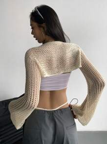 StreetHx 女式街头风格纯色轻便休闲针织开衫，春夏，女式夏季服装