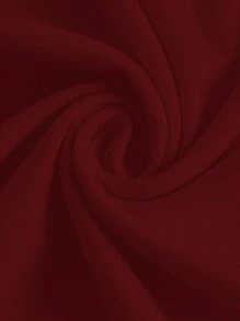 Attitoon Casual Minimalist Cherry Print Plus Size Women Form Fitting T-Shirt, Summer Suitable For Going Out - Red - View 4