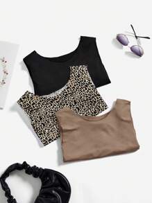 SHEIN Essnce Body sin mangas con drapeado minimalista de talla grande - Multicolor - Ver 5