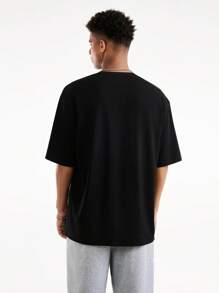 Game of Thrones X SHEIN Men's Letter Graphic Round Neck Short Sleeve T-Shirt - Multicolor - View 2