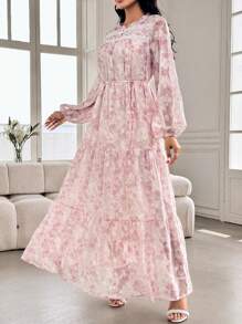 Modelyn 女士长裙，简约时尚的设计，适合夏季 - 彩色 - 查看 6