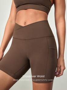 GLOWMODE 6 英寸 FeatherFit™ Country Crossover 防滑跑步短裤 低冲击骑行 健身房锻炼 夏季