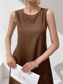 Al Najma Women's Solid Color Long Casual Arabian Dress With Buttons - Multicolor - View 11