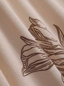 FRIFUL 花朵印花短袖T恤 SPARKLES OF LIGHT 2003 IN THE SUNLIGHT 休闲时光，图案T恤