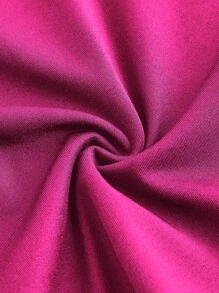 Exploreva Áo thun thể thao dáng ôm XH060 dành cho yoga, chạy bộ và hoạt động ngoài trời. - Màu Hồng Tươi - Xem 4