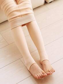 220g Warm Thermal Lined Pantyhose/Tights For Women, Warm Opaque Tights, Thick Wool Blended Sheer Tights, High Elasticity, Sexy , Soft Smooth, Fashionable Fitted, Suitable For Fashion Girls, Young Ladies, Teenagers, -10~10°C, Autumn/Winter/Spring, For Party, Disco, Holidays, Sports, Casual, Business, And Daily Wear