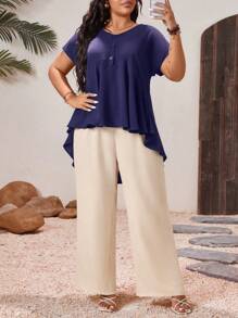 SHEIN LUNE 2Pcs/Set Women St. Patrick's Day Rave Outfits, Festival Spring Break Boho Costumes - Multicolor - View 4