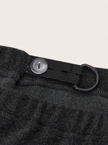 SHEIN Maternity 2pcs Solid Elastic Waist Leggings - Multicolor - View 4