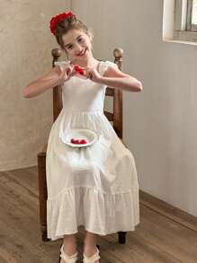 LMoss Kids Vestidos para niñas preadolescentes LMoss