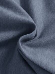 SHEIN Tween Boy Lion & Letter Graphic Tee Without Necklace