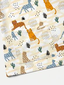 PopScrub 可爱卡通动物吉祥印花 V 领短袖口袋护士手术服上衣，手术服上衣印花 V 领磨砂手术服上衣，休闲短袖工作服，女式甜心 V 领褶皱衬衫，女式短袖 V 领护士手术服衬衫，带 2 个口袋，柔软弹力褶皱图案 T 恤春夏 - 彩色 - 查看 6