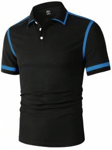 Manfinity Mode 男士 Polo 衫，适合夏季的简约风格