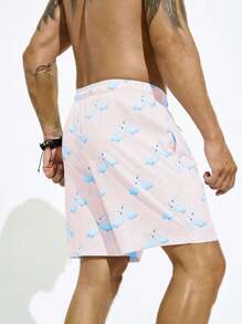Surfspeed Men's Simple Fashionable Summer Beach Shorts - Multicolor - View 2