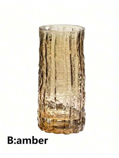 1pc Creative Glacier Glass Vase, Living Room ation, Home/Shop/Office, Ideal Both Fresh Dry Flowers, Can Create Joyful Com Tafel Atmosphere, Great As Dining ation. view 8