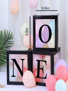 White Paper Balloon Storage Box,Valentine's Day,Thanksgiving Day - White - View 8