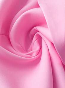 Flirla Plus Size Women's Elegant French Solid Color Lapel Raglan Sleeve Short Blazer Jacket Graduation,Back To School,Teacher Outfits For Women