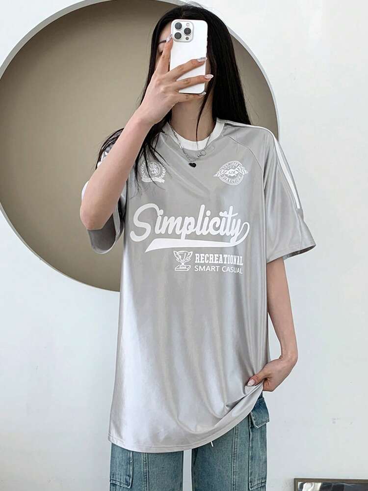 Women's T-Shirt Dress Short Sleeve Round Neck,Minimalist & Fashionable, Suitable For Summer Sundress,Casual Women Dresses Streetwear