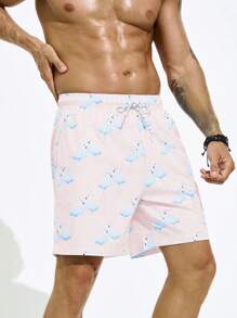 Surfspeed Men's Simple Fashionable Summer Beach Shorts - Multicolor - View 4