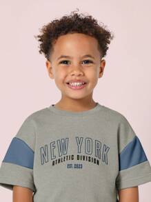 SUMWON 青少年运动套装两件套，包括运动卫衣和慢跑裤，适合男孩春秋冬季休闲街头服饰和运动服。 - 灰色 - 查看 5