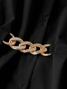 GlowEve Women's Metallic Embellished Long Lantern Sleeve Long Shirt, Elegant & Fashionable