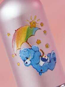 SHEIN X Care Bears 1 个 5ml/0.2oz 卡通睡前熊、欢乐熊、趣味熊、温柔熊印花喷雾瓶，底部可填充液体，可用于盛放香水、护肤水和其他液体产品，小巧的瓶身便于携带