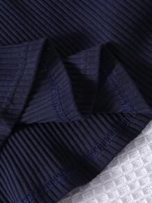 SHEIN 女婴连衣裙 - 藏蓝色 - 查看 3