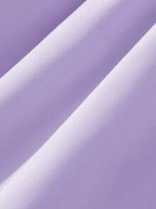 Tween Girls Fashion Street Style Ruffle Patchwork Skirt, Spring/Summer - Purple - View 6