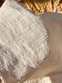 Comfortcana Débardeur casual polyvalent couleur abricot pour femmes grandes tailles, été - Nude - Voir 5