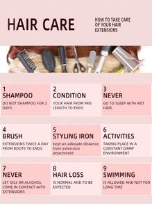 U 型接发 人发 指甲 U 型接发 女士 16-20 英寸预粘合接发 50g 角蛋白接发 - S18/613 - 查看 5