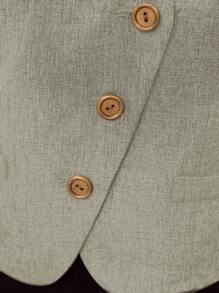 Vintamour Vintage Elegant Ladies Lightweight Blazer Vest, V-Neck Sleeveless, Business Casual Homecoming Christmas Vest Top Fall Clothes