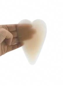 YA72 可重复使用的乳头贴，简约设计，适合日常和休闲穿着